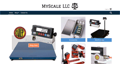 Desktop Screenshot of myscalemarket.com